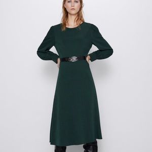 ZARA NWT midi dress
